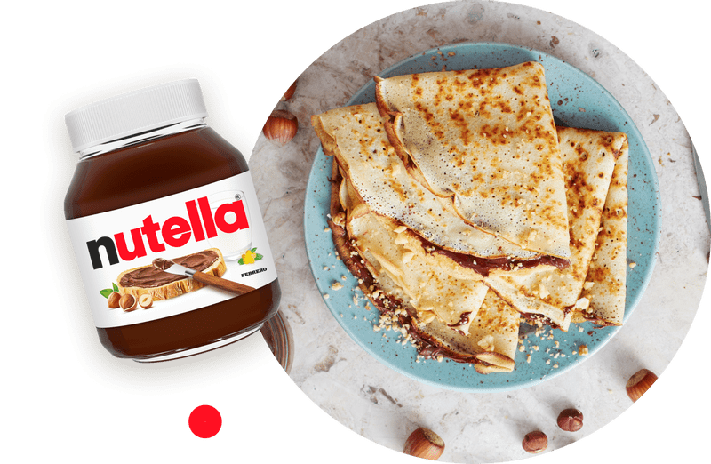 Блины с nutella